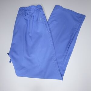 Healing Hands Taylor Style Women's Medium Scrub Pants Light Blue